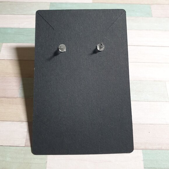 Vintage Silver Tone Bohemian Style Dangle Earrings Charms Stud Backing Women - Picture 4 of 4